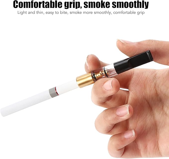 Portable and Reusable Cigarette Filter 5 Piece Set- Reduces Tar and Smoke for Smokers