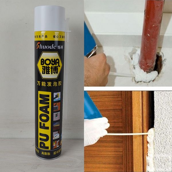 Multipurpose Expandable Pu Foam Insulation Sealant Spray For Window, Tile, Door & Ac Gaps (750Ml)