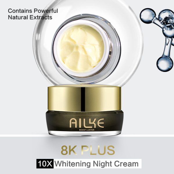 Ailke 8K Plus 10X Dark Spot Whitening Night Cream